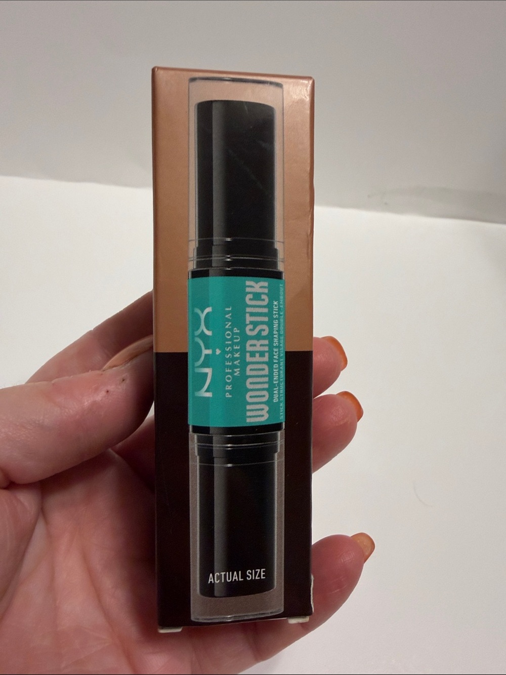 NYX Wonder Stick Dual-Ended Contour & Highlight Stick — Teal Label